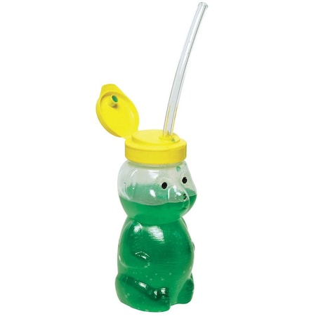 Abilitations Mr. Juice Bear Cup with 3 Straws 109997
